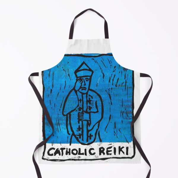 Item preview, Catholic Reiki Blue designed and sold by BarryMayfield.