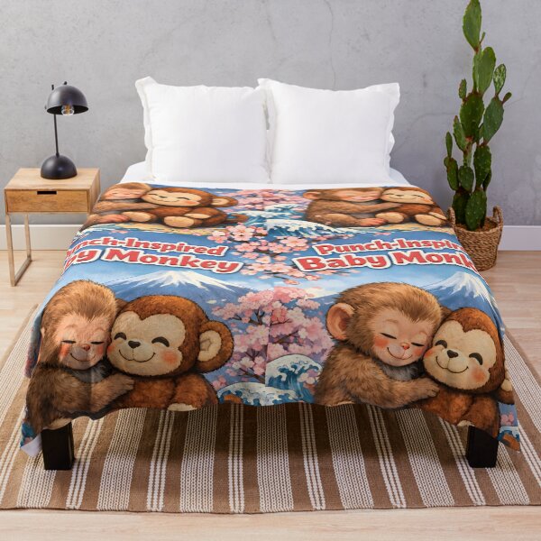 Item preview, Japan Punch-Inspired / Baby Monkey Macaque designed and sold by MagicShop3000.