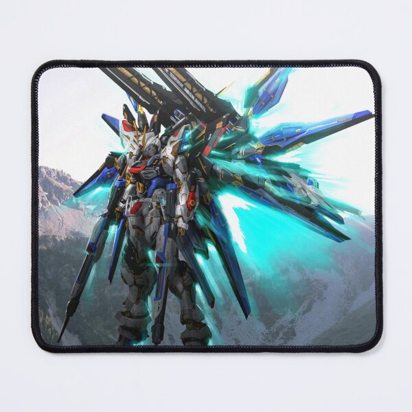 Item preview, Strike Freedom Gundam fly high illustration digital art designed and sold by sabartgunpla.