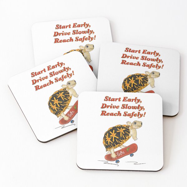 Item preview, Start early, drive slowly, reach safely designed and sold by MysticStillArt.