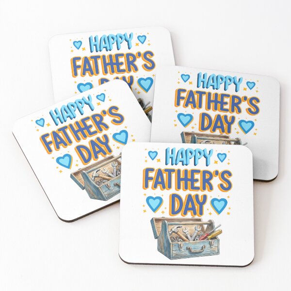 Item preview, Watercolor Handyman Toolbox with Happy Father's Day Greeting designed and sold by VibranPalette.
