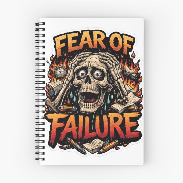 Item preview, Fear of Failure – Overthinking Anxiety Skull Art designed and sold by TheSalesGalore.