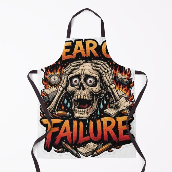 Item preview, Fear of Failure – Overthinking Anxiety Skull Art designed and sold by TheSalesGalore.