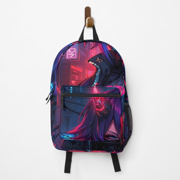 Item preview, Cyberpunk Anime Girl with Mask designed and sold by ChiqueAvenue.