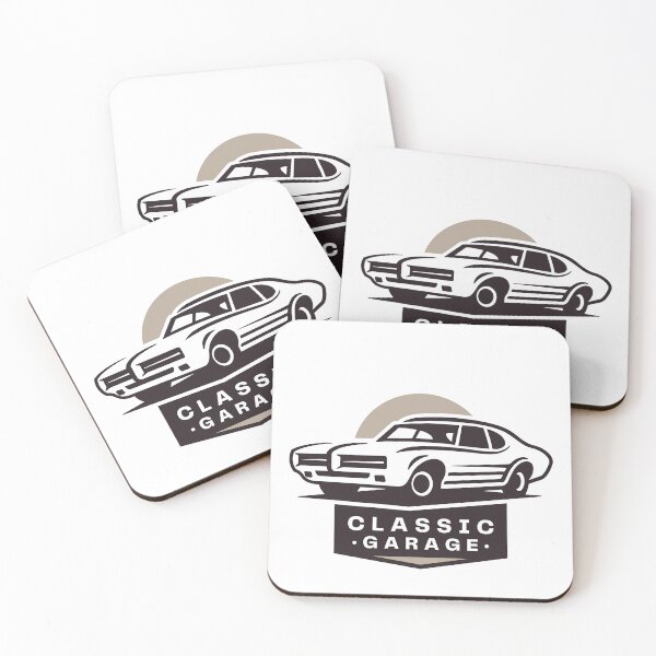 Item preview, Timeless Classic Car Blueprint Style Illustration designed and sold by therbear.