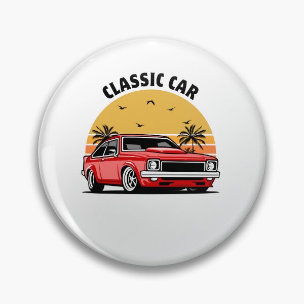 Artikelvorschau, Vintage-Klassiker-Retro-Illustration – Zeitlose Automobilkunst entworfen und verkauft von therbear.