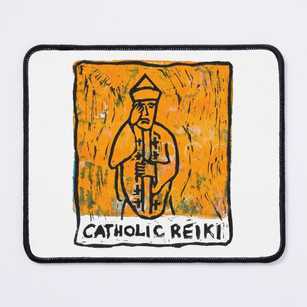 Item preview, Catholic Reiki Orange designed and sold by BarryMayfield.