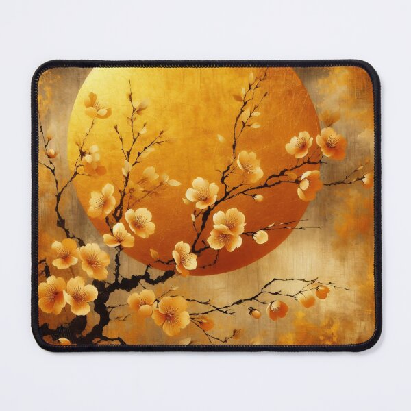 Item preview, Antique Gold Cherry Blossoms designed and sold by StudioKansai.