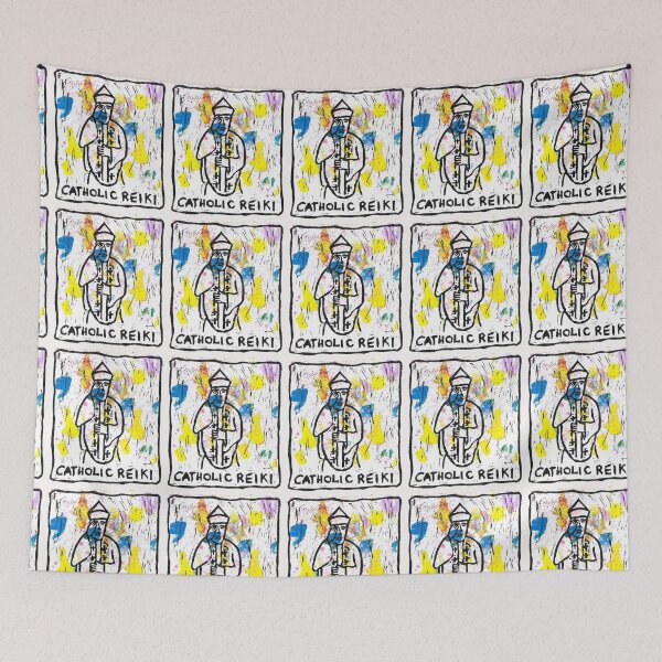 Item preview, Catholic Reiki Party designed and sold by BarryMayfield.