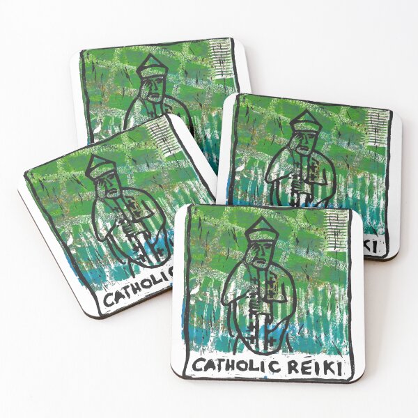 Item preview, Catholic Reiki Green designed and sold by BarryMayfield.