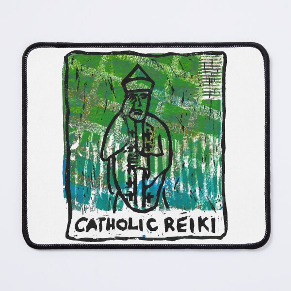 Item preview, Catholic Reiki Green designed and sold by BarryMayfield.