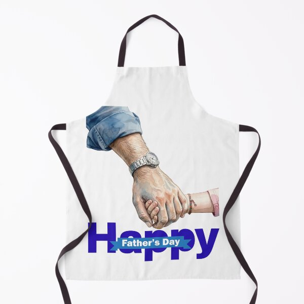 Item preview, Watercolor Father and Daughter Holding Hands Father's Day Design designed and sold by VibranPalette.