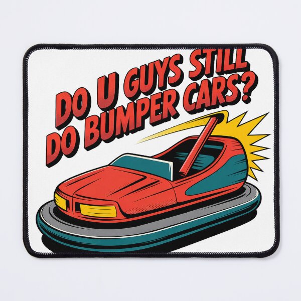 Item preview, Funny Retro Bumper Cars Nostalgia designed and sold by Amazing Graphics.
