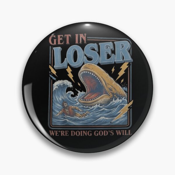 Item preview, Get In Loser We'Re Doing God'S Will Funny Christian Bible designed and sold by herbwaters.