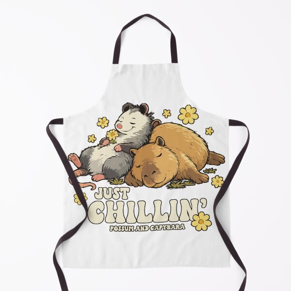 Item preview, Just Chillin' Possum and Capybara designed and sold by wingstar.
