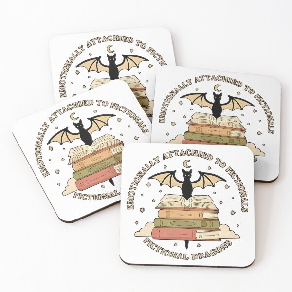 Item preview, Emotionally Attached to Fictional Dragons designed and sold by friedcactstudio.