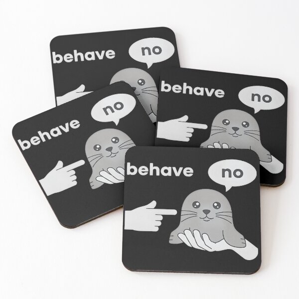 Item preview, Behave? No  designed and sold by friedcactstudio.