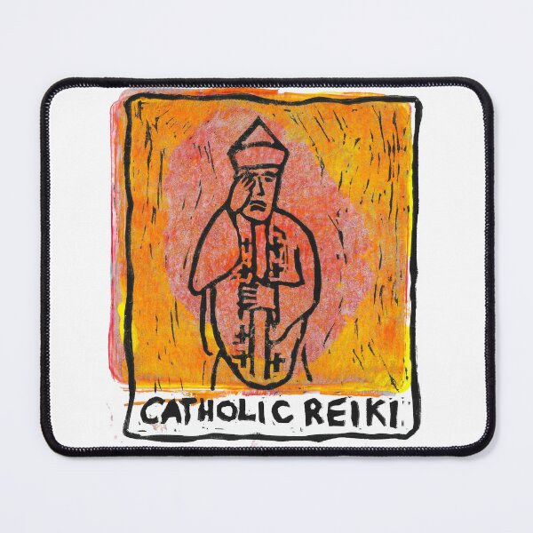 Item preview, Catholic Reiki Peach and Orange designed and sold by BarryMayfield.