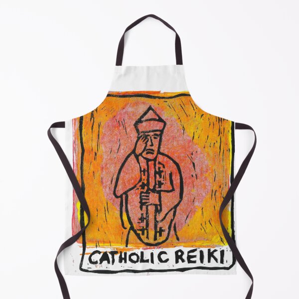 Item preview, Catholic Reiki Peach and Orange designed and sold by BarryMayfield.