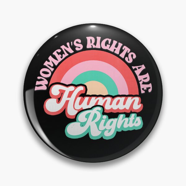 Item preview, Women's Women's Rights are Human Retro Rainbow Graphic designed and sold by leolawaller.