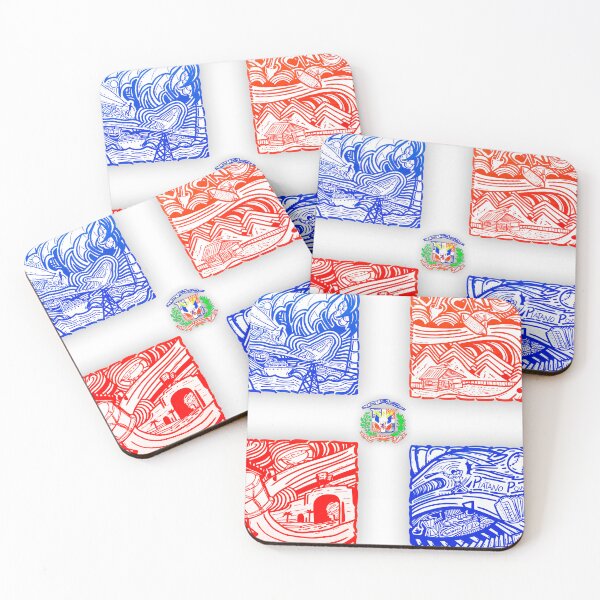 Item preview, Doodle Dominican Flag designed and sold by Martin Reyes.