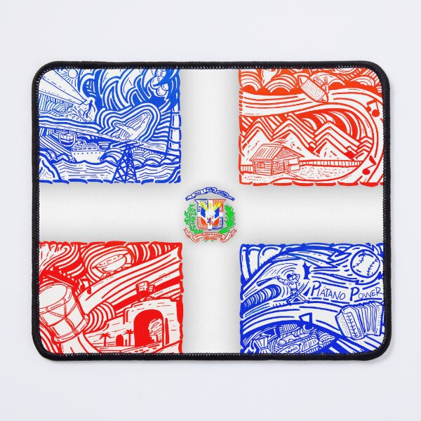 Item preview, Doodle Dominican Flag designed and sold by Martin Reyes.