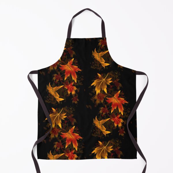 Item preview, Dark Autumn Maple Leaves - Vibrant Fall Foliage Pattern designed and sold by TheArtOfTreble.