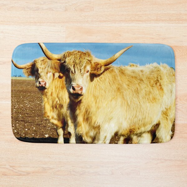 Item preview, Highland Cows Double Trouble designed and sold by A-Work-Of-Art.