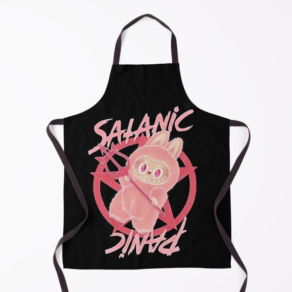 Item preview, Parody Satanic Panic cotton candy pink little devil digital art designed and sold by NonDecafArt.