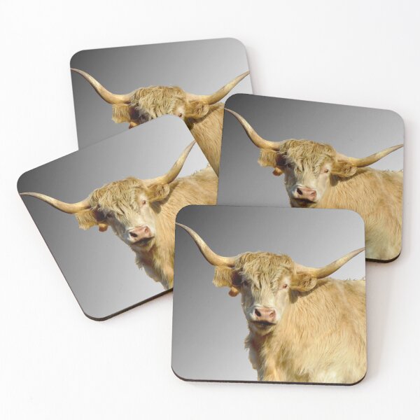 Item preview, Highland Cow Self Portrait designed and sold by A-Work-Of-Art.