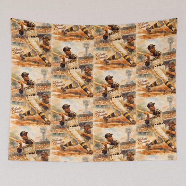 Item preview, Roberto Clemente designed and sold by Sarcastic designs.