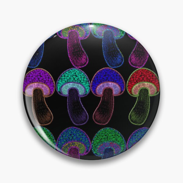 Item preview, Psychedelic Mosaic Pattern Mushroom designed and sold by NewWave012.