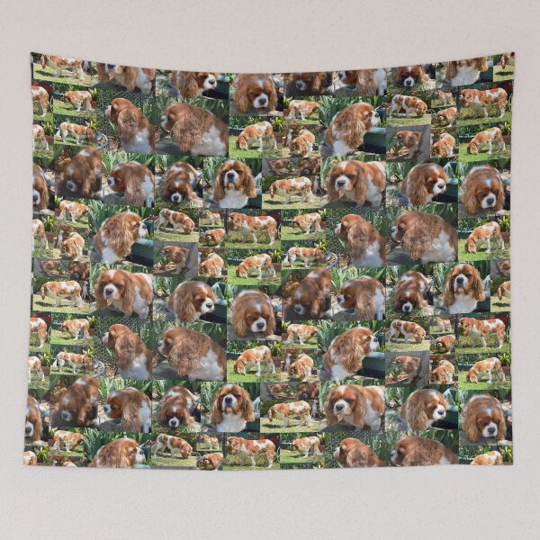 Item preview, King Charles Cavalier Spaniel Photo Collage, designed and sold by A-Work-Of-Art.
