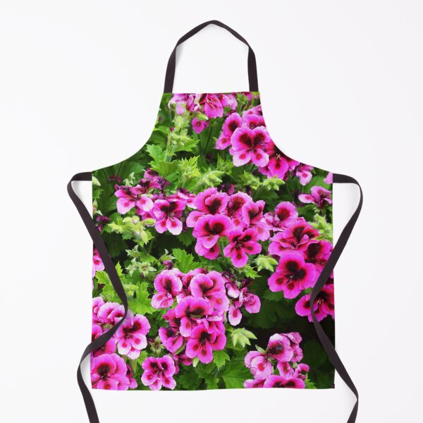 Item preview, Hot Pink Magenta Growing Geraniums designed and sold by A-Work-Of-Art.