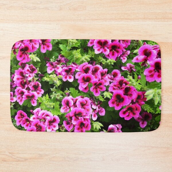 Item preview, Hot Pink Magenta Growing Geraniums designed and sold by A-Work-Of-Art.
