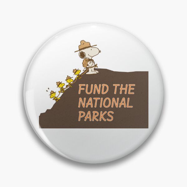 Item preview, snoopy protects the national parks! designed and sold by retrocreations|.