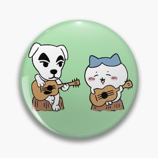 Item preview, K.K. Slider & Hachiware (Animal Crossing x Chiikawa) designed and sold by Erin-Burns.