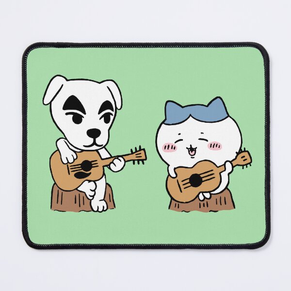Item preview, K.K. Slider & Hachiware (Animal Crossing x Chiikawa) designed and sold by Erin-Burns.