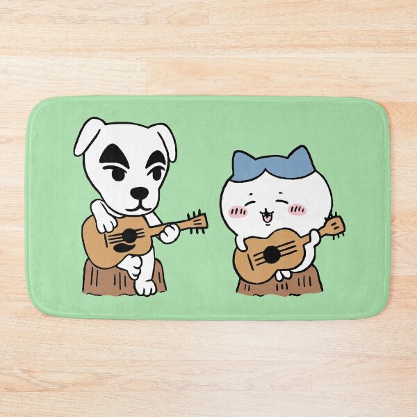 Item preview, K.K. Slider & Hachiware (Animal Crossing x Chiikawa) designed and sold by Erin-Burns.