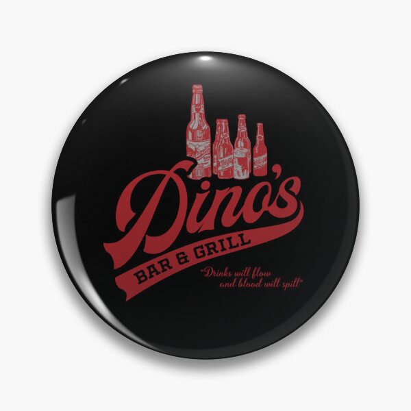 Item preview, Dino's Bar And Grill Drinks Will Blow And Blood Will Spill designed and sold by Elarabyonline.