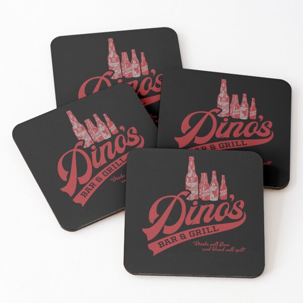 Item preview, Dino's Bar And Grill Drinks Will Blow And Blood Will Spill designed and sold by Elarabyonline.