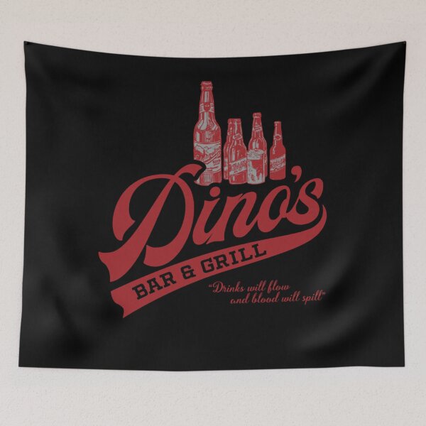 Item preview, Dino's Bar And Grill Drinks Will Blow And Blood Will Spill designed and sold by Elarabyonline.