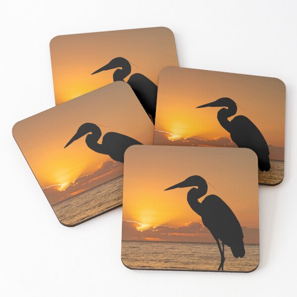 Item preview, Great Egret and sunrise designed and sold by Alex Preiss.