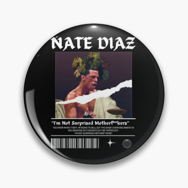 Item preview, Nate Diaz "I'm Not Surprised MFKR" designed and sold by JeyVel.