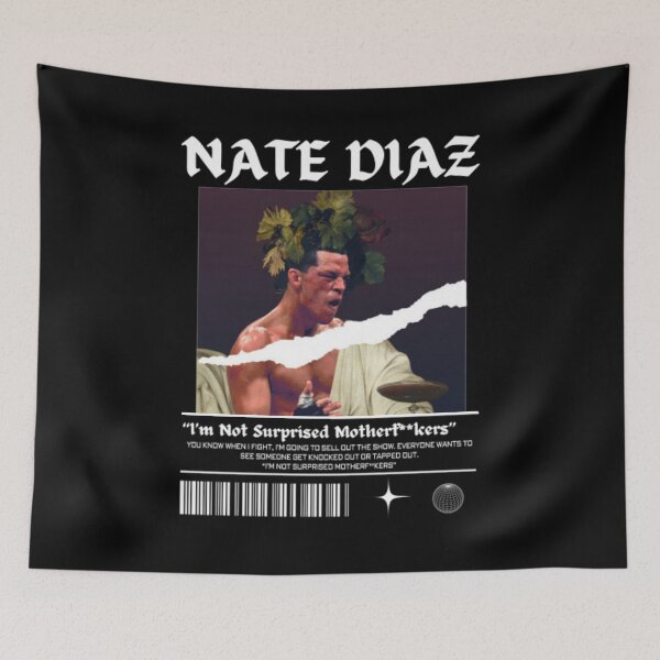 Item preview, Nate Diaz "I'm Not Surprised MFKR" designed and sold by JeyVel.