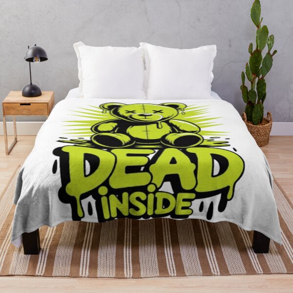 Item preview, Dead Inside – Toxic Teddy Streetwear Graphic designed and sold by NewUSShop.