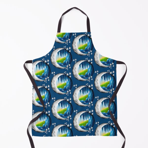 Item preview, Crescent Moon Landscape - Mystical Night Sky Scene designed and sold by TheArtOfTreble.