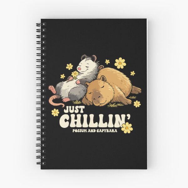 Item preview, Just Chillin' Possum and Capybara designed and sold by wingstar.