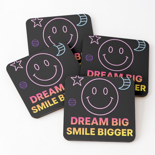 Item preview, Dream Big Smile Bigger Design designed and sold by Adappai.