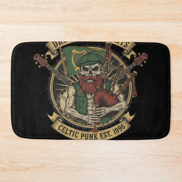 Item preview, Dropkick Murphys Bearded Skull Piper Logo Celtic Punk Fan Art  designed and sold by Elarabyonline.